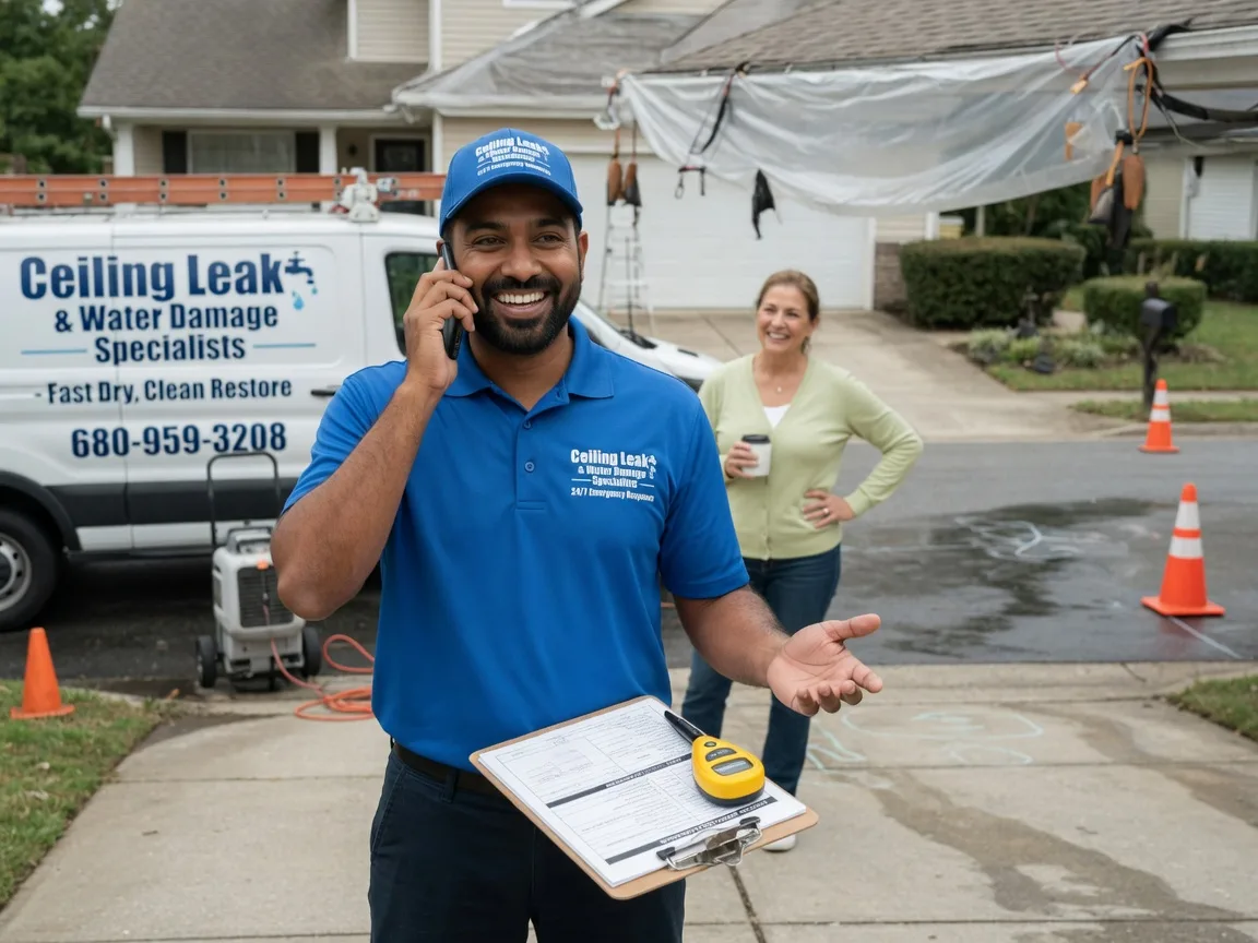 Ceiling Leak Cleanup Elkins Park, PA FAQs